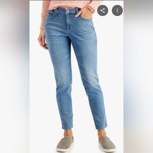 Style & Co. Curvy Skinny Leg Blue Jeans 10